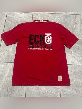 Vintage Y2K Ecko Unltd Red Logo Graphic T-Shirt Men’s XL